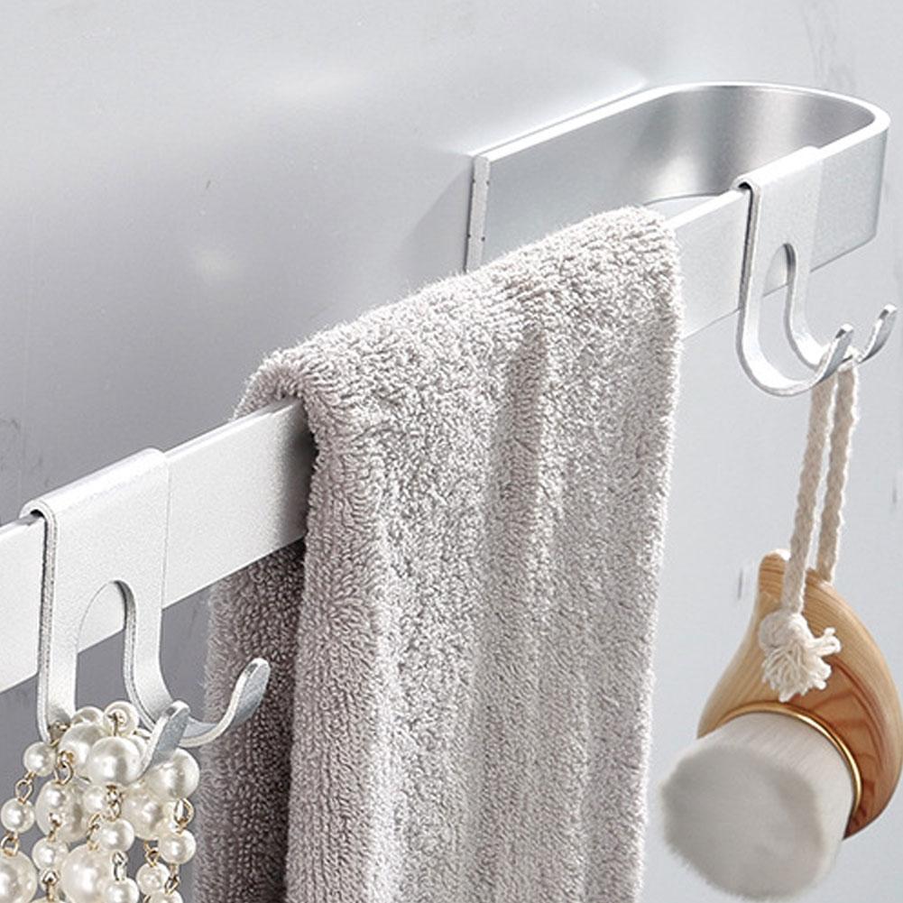 Gancho de Aluminio Porta de Vidro para Chuveiro