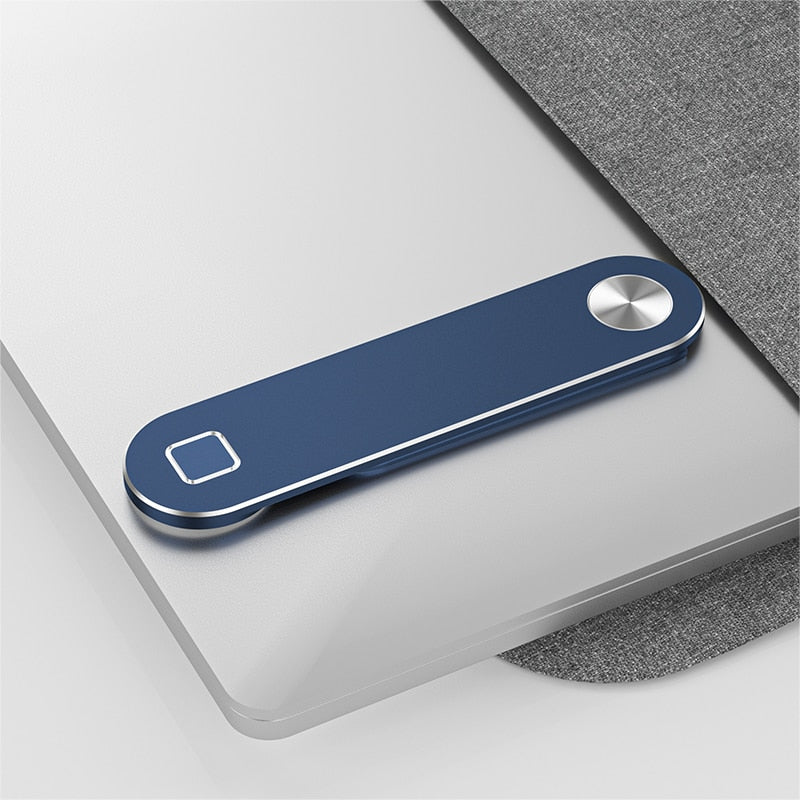 Suporte Portatil para Telemovel 2 em 1 Magnetico Inteligente Dobravel Suporte Lateral para Tela Suporte Universal