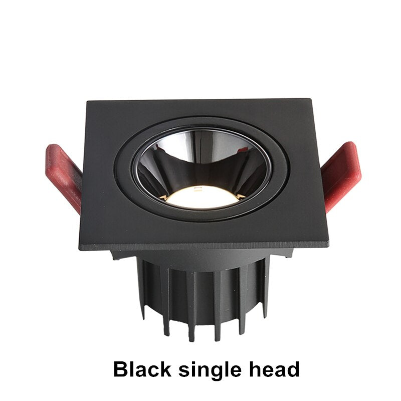 Holofote Downlight Regulável Antirreflexo LED