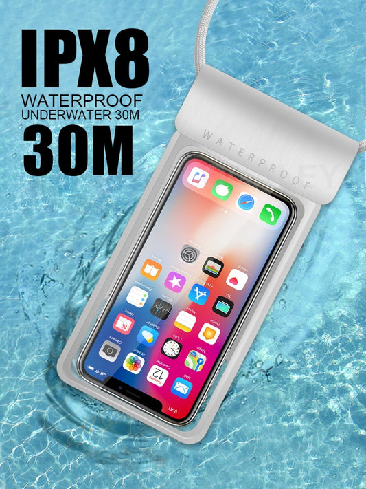 Capa à prova de água universal IPX8 30 metros para Telemovel
