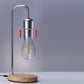 Lampada de Levitacao Magnetica com Carregador Sem Fios