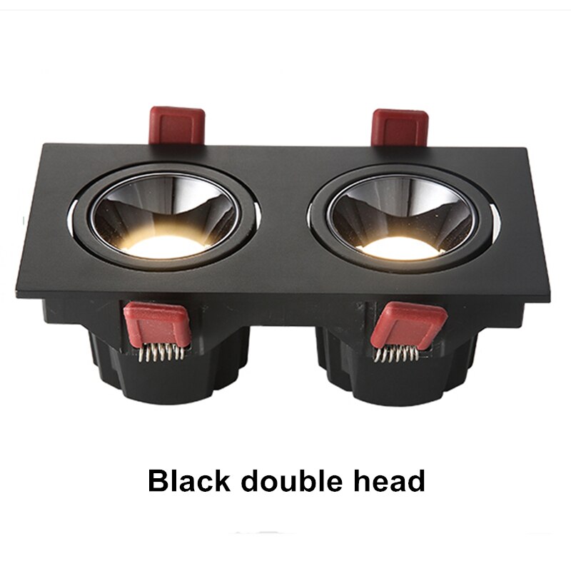 Holofote Downlight Regulável Antirreflexo LED