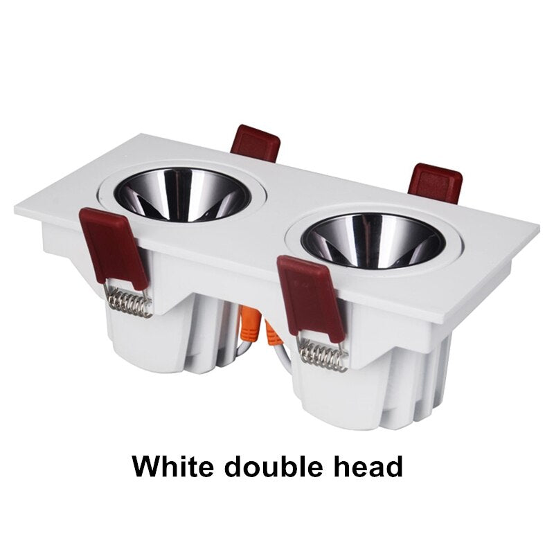 Holofote Downlight Regulável Antirreflexo LED