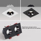 Holofote Downlight Regulável Antirreflexo LED