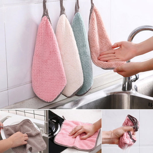 Pack 10 Panos Diários de Cozinha Anti-Aderente Pano De Limpeza Absorvente