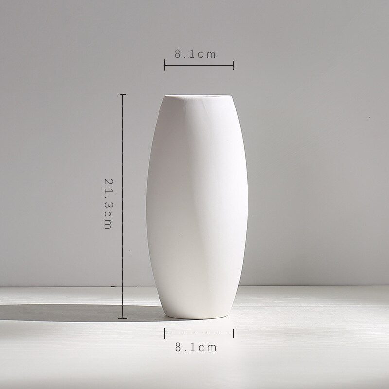 Vasos de Cerâmica Modernos Neoclássicos