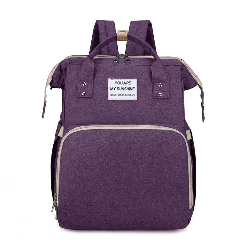 Mochila com Berço Portátil para Mamã