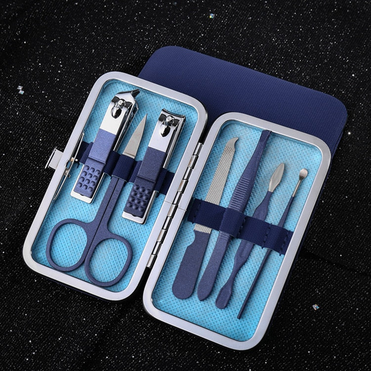 Conjunto de Manicure de Aco Inoxidavel
