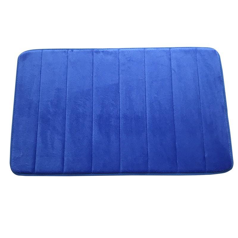 Tapete de Banheiro de Lã Coral Super Absorvente