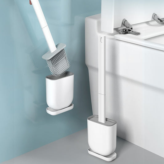 Escova de Silicone para Limpeza de Vaso Sanitario
