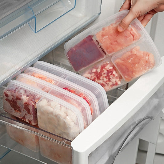 4 Grelhas Caixa de Armazenamento de Alimentos