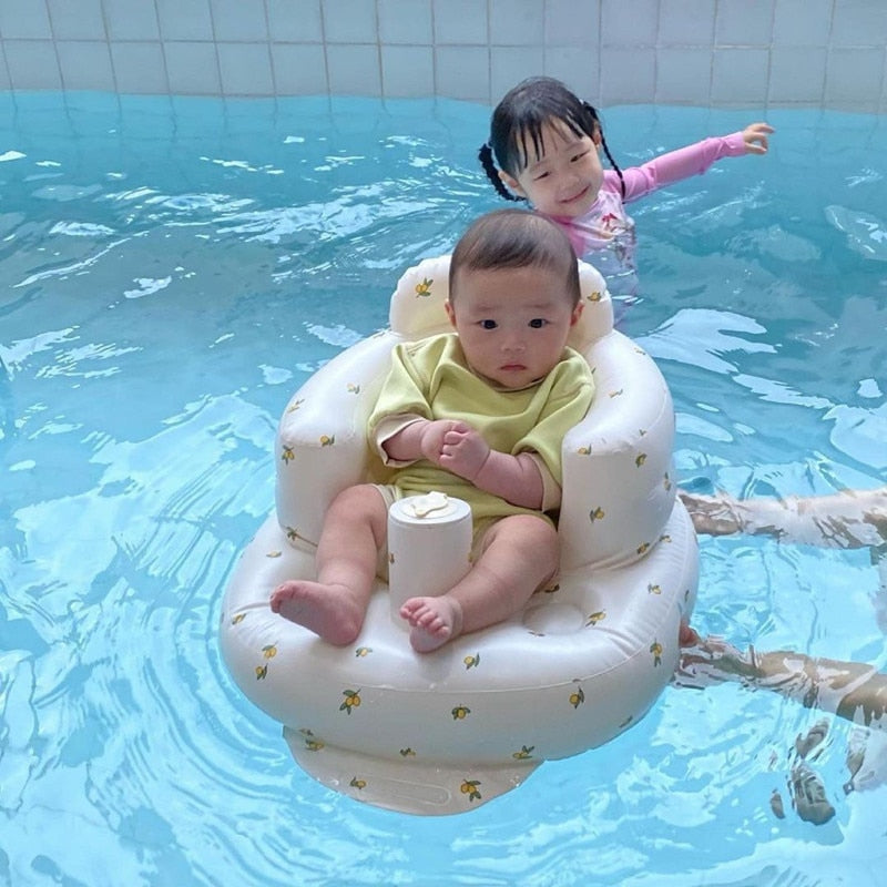 Assento Insuflável para Bebê Multifuncional