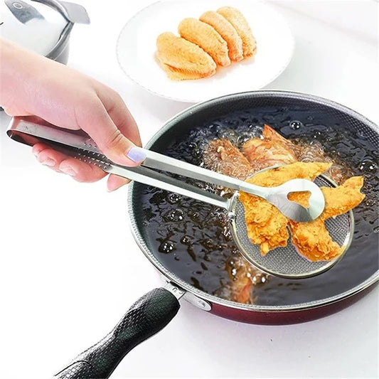 Acessórios de Cozinha Peneira de Aço Inoxidável Multifuncional