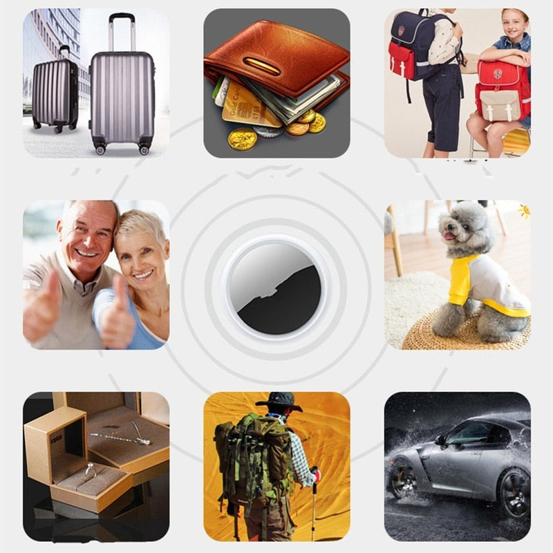 Mini GPS Tracker Bluetooth Compativel com IOS/Android Localizador Iteligente Carros Mala de Viagem