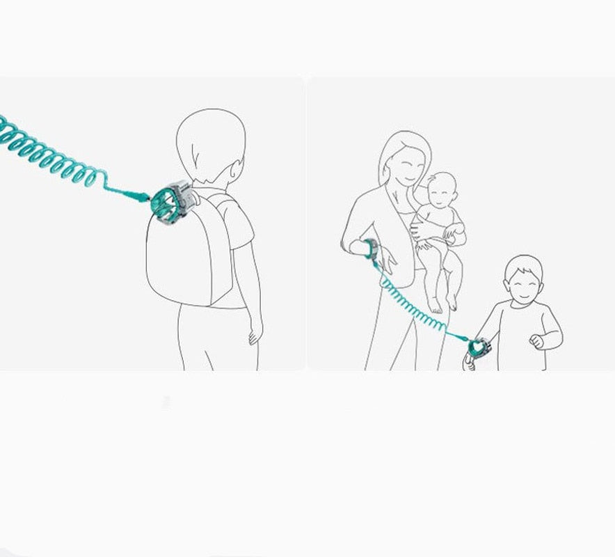 Cinto de Pulso Anti-Perda para Bebés e Crianças