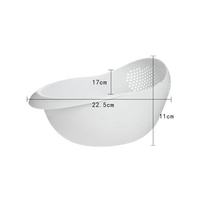 Peneira de Arroz Coador de Plastico