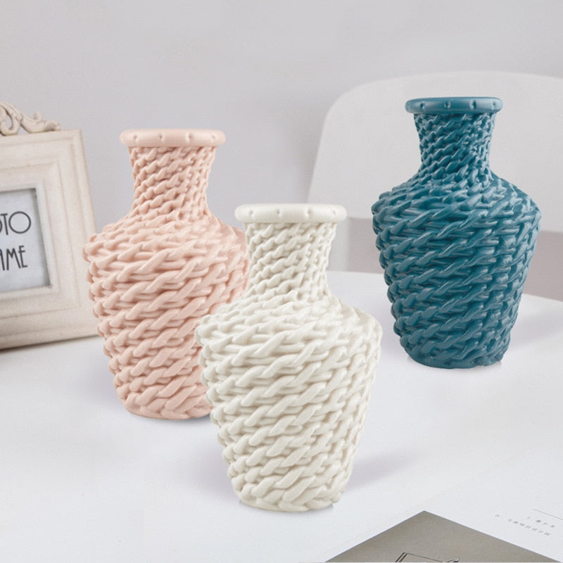 Nórdico Vaso de Flores para Decoração de Casa