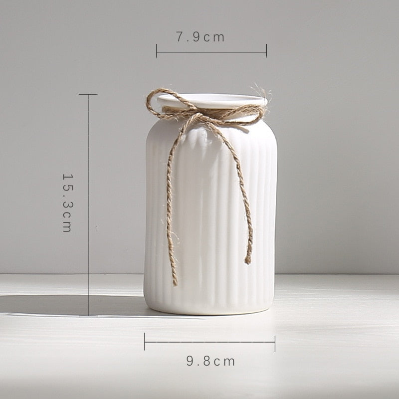 Vasos de Cerâmica Modernos Neoclássicos