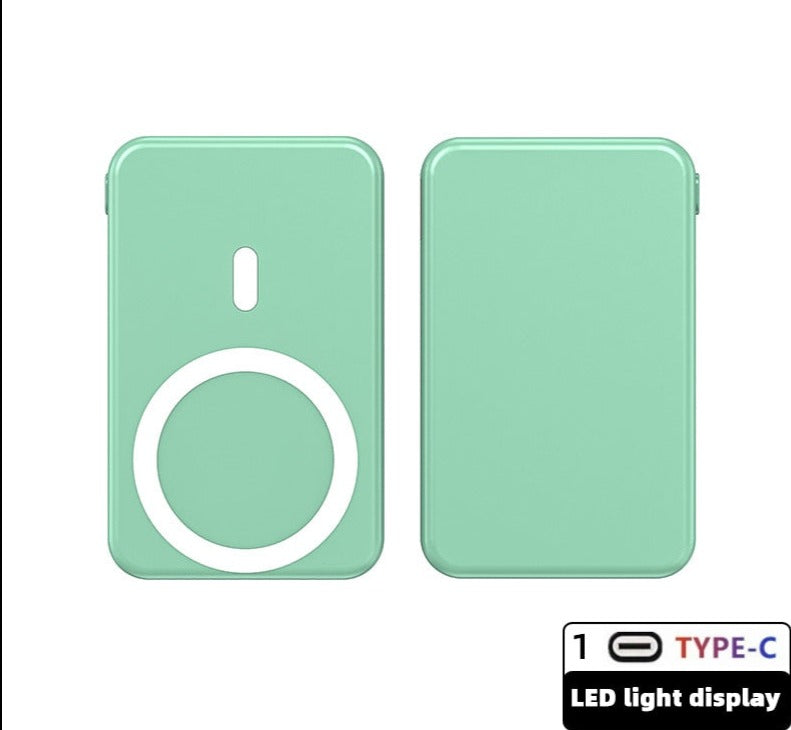 10000mAh MagsSafe Portátil Magnético Sem Fio Fast Charger Bateria Externa para iPhone 13, 12, 14, Xiaomi, Samsung