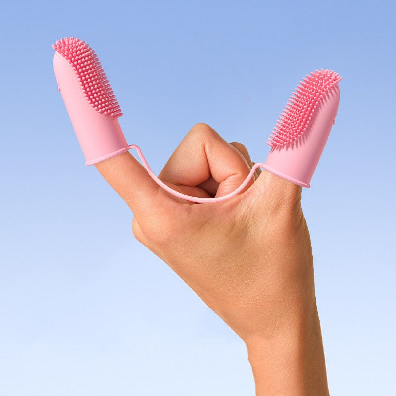Escova de Dentes Super Macia para Animais de Estimacao