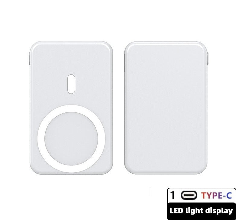 10000mAh MagsSafe Portátil Magnético Sem Fio Fast Charger Bateria Externa para iPhone 13, 12, 14, Xiaomi, Samsung