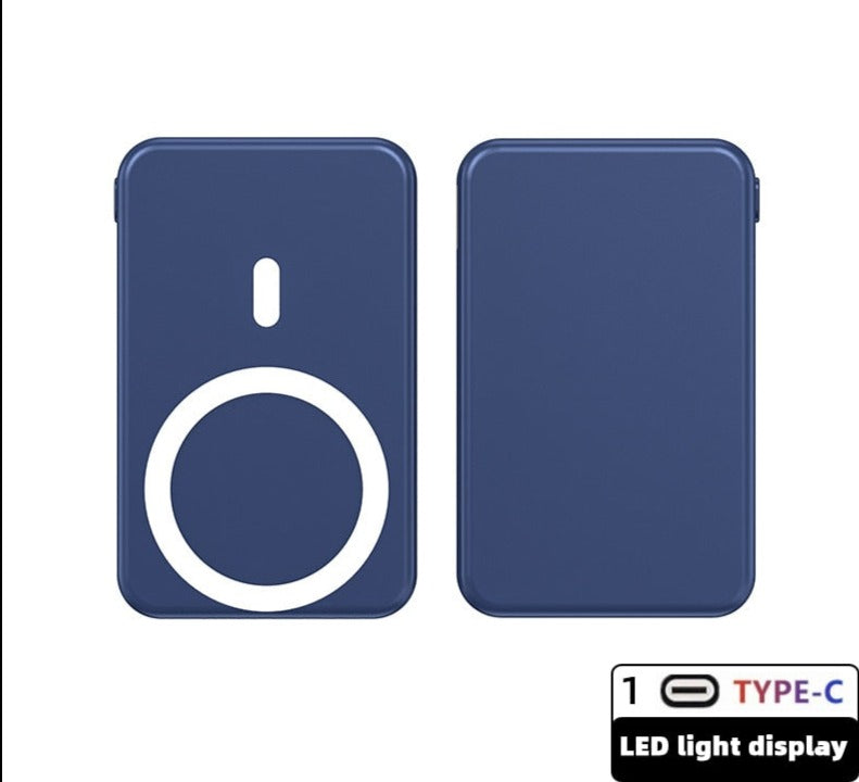 10000mAh MagsSafe Portátil Magnético Sem Fio Fast Charger Bateria Externa para iPhone 13, 12, 14, Xiaomi, Samsung