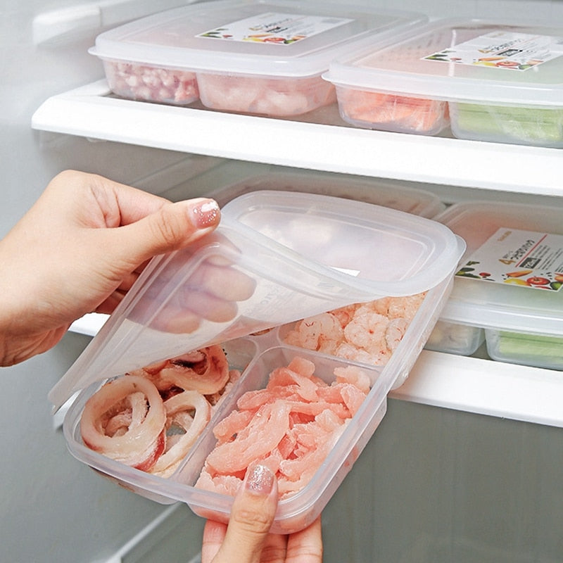 4 Grelhas Caixa de Armazenamento de Alimentos