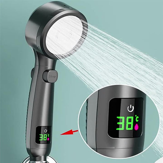 Chuveiro Portátil de Alta Pressão para Banheiro - Economize Água e Tenha um Banho Perfeito