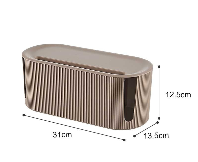 Box de Armazenamento de Tomada, Armazenamento Cabos e Carregadores, Router WiFi