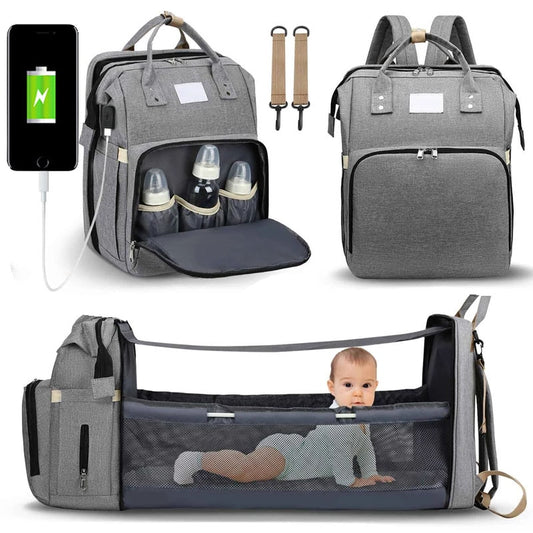 Mochila com Berço Portátil para Mamã