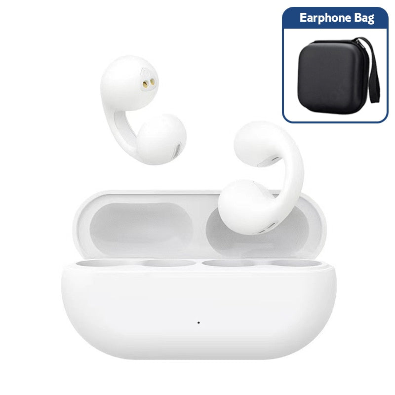 Fones de Ouvido de Conducao Ossea Bluetooth 5.3