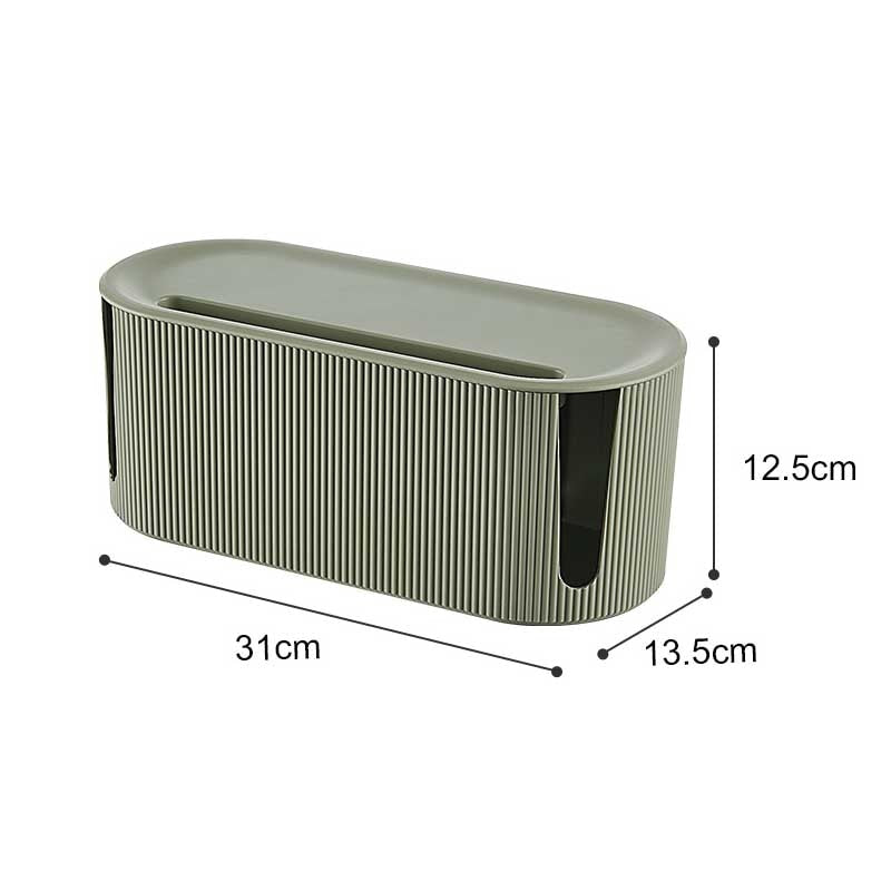 Box de Armazenamento de Tomada, Armazenamento Cabos e Carregadores, Router WiFi