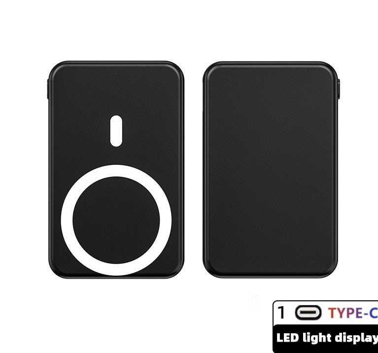 10000mAh MagsSafe Portátil Magnético Sem Fio Fast Charger Bateria Externa para iPhone 13, 12, 14, Xiaomi, Samsung