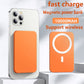 10000mAh MagsSafe Portátil Magnético Sem Fio Fast Charger Bateria Externa para iPhone 13, 12, 14, Xiaomi, Samsung