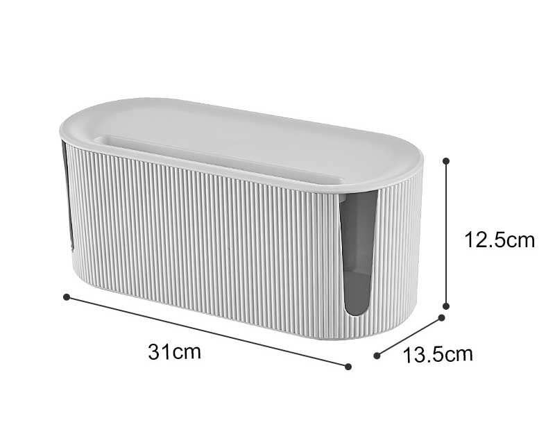 Box de Armazenamento de Tomada, Armazenamento Cabos e Carregadores, Router WiFi