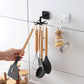 Gancho dobravel giratorio para cozinha, banheiro 360°