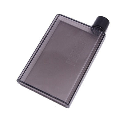 Garrafa de Água A5 A6 Plana Transparente Portatil